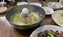 釜山の北朝鮮料理レストラン：百日平冷