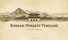 韓国王朝タイムライン：4,000年の歴史をたどる