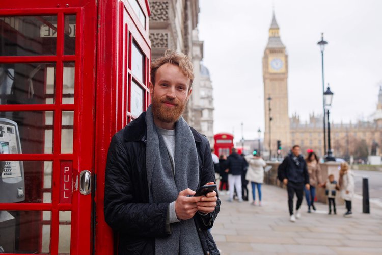 Handsome British Man